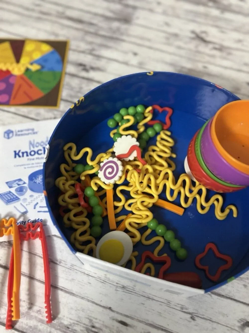 Learning Resources Noodle Knockout Fine Motor Game Ages 4+